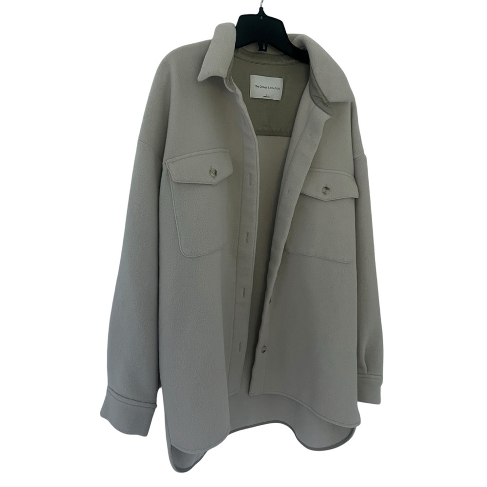 Aritzia The Group by Babaton Stylus Shacket Jacket Size L - Picture 4 of 12